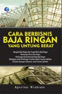 Image of Cara Berbisnis Baja Ringan Yang Untung Berat