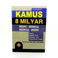 Image of Kamus 8 Milyar : Inggris - Indonesia,Indonesia - inggris