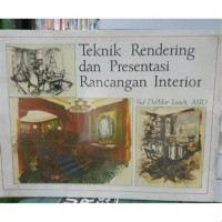 Image of Teknik Rendering dan Presentasi Rancangan Interior