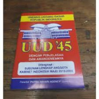 Image of Undang - Undang Dasar 45 Republik Indonesia